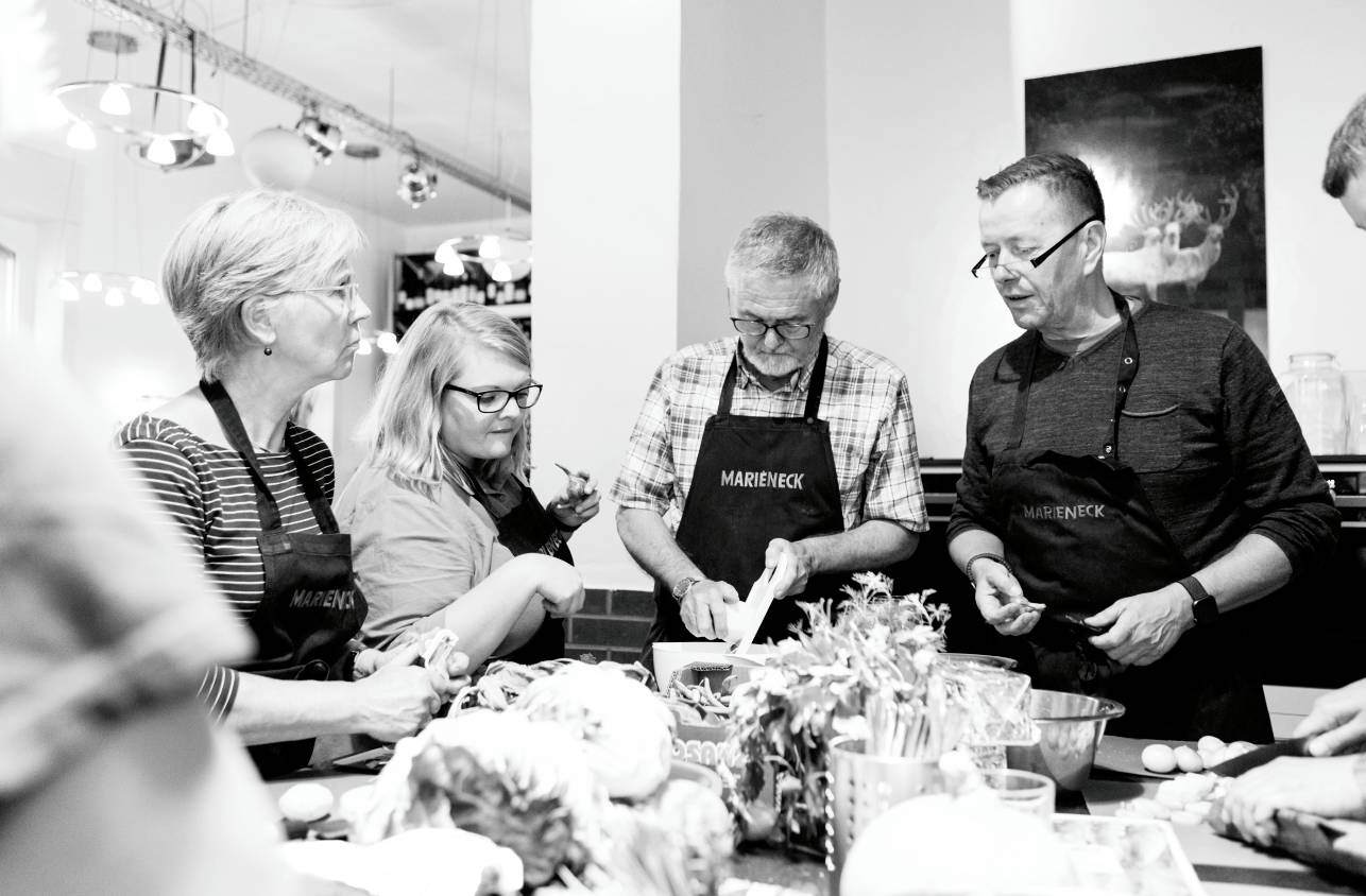 Kochkurs im Marieneck