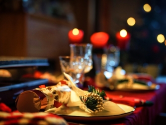 Weihnachtstisch